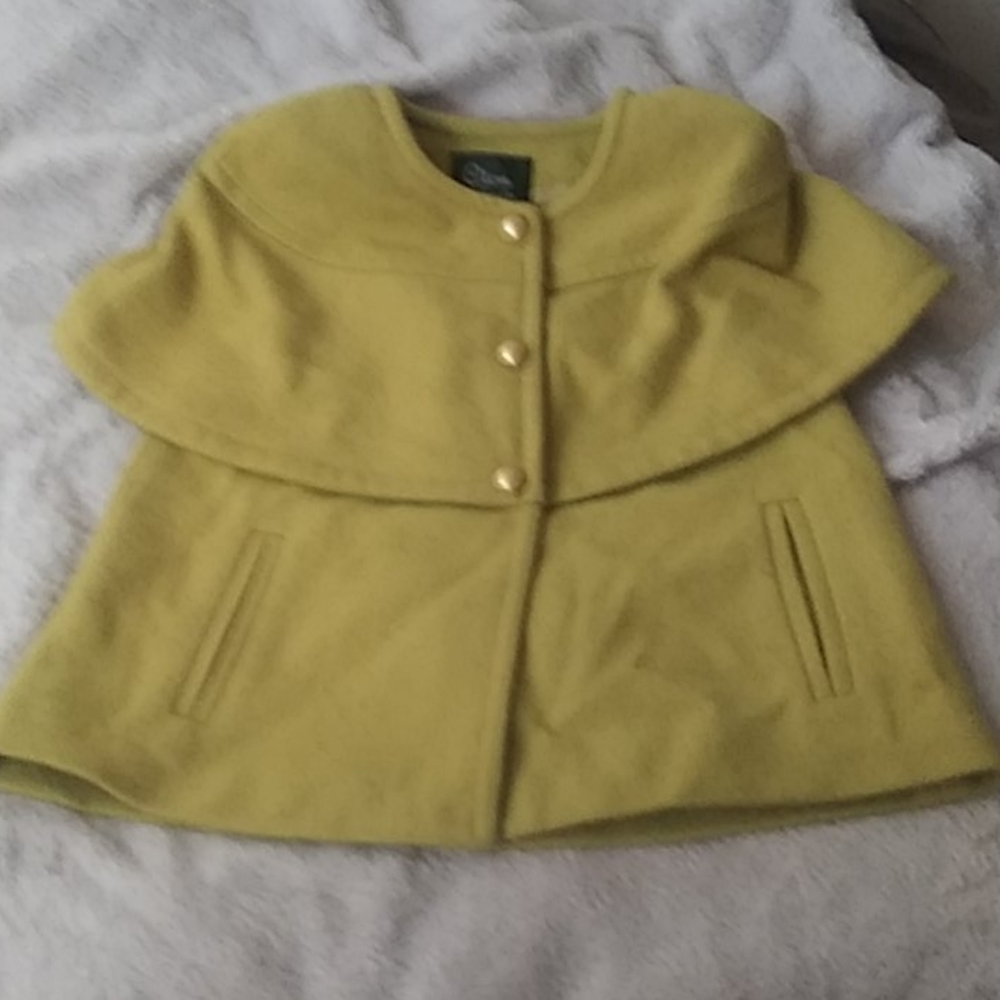 Wool jacket/ cape Qlon Los Angeles